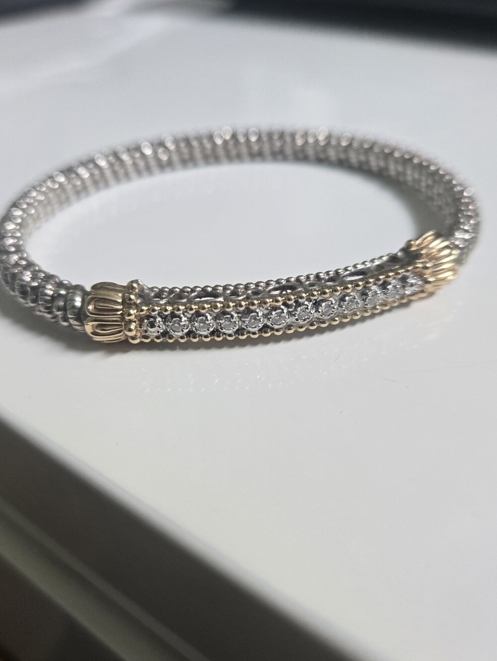 Vahan Diamond Line Bangle